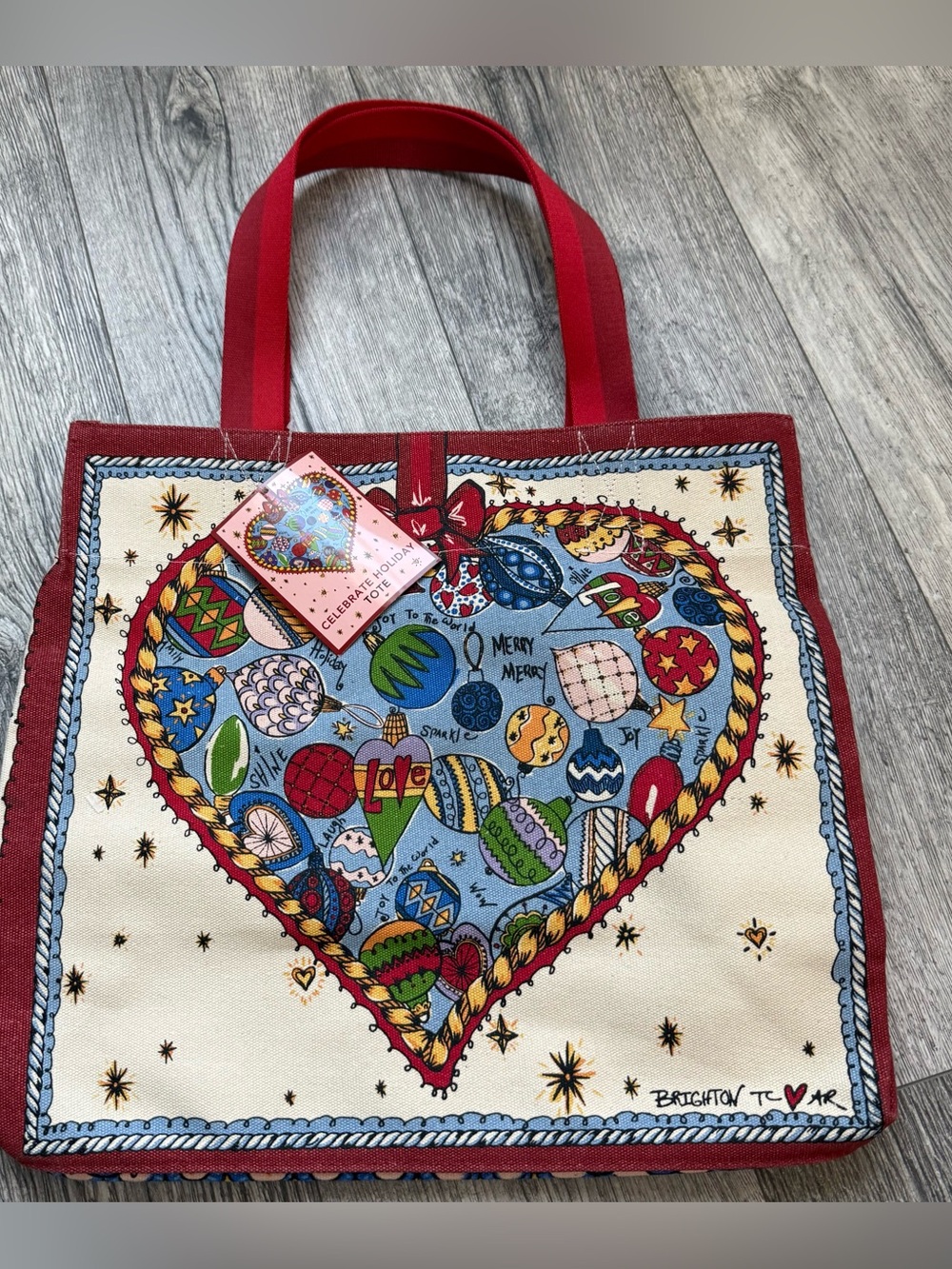 NWT Brighton Celebrate Holiday Tote